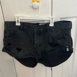 One teaspoon black Bandit shorts